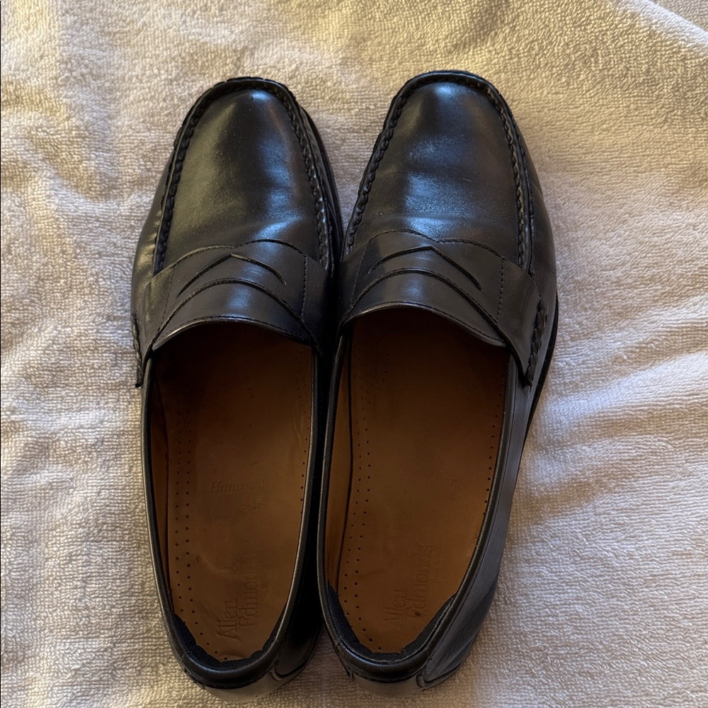 Allen Edmonds Classic Black Leather Loafers